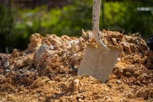 regrading property landscape